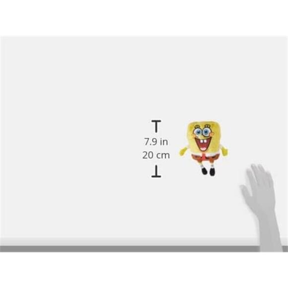 SpongeBob SquarePants 7-inch Small Bean Plush, Fun Collectible Size, Stuffed - Picture 3 of 6